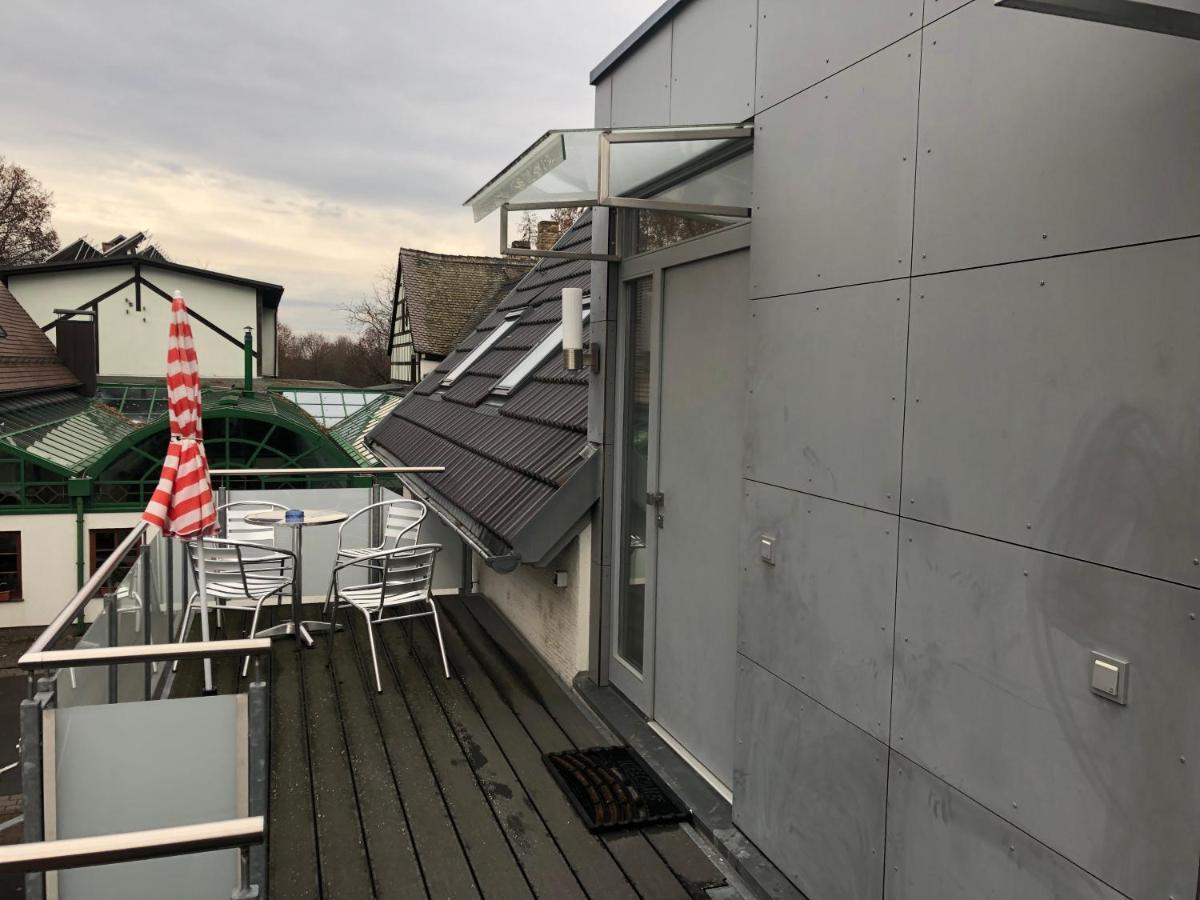 Pension Zur Alten Mosterei Rackwitz/Podelwitz Nahe Leipzig Und Delitzsch エクステリア 写真